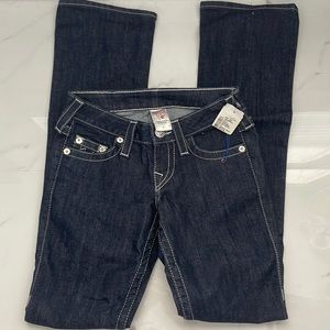 True Religion Rhinestone Pocket Jeans